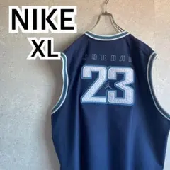 レア ナイキ マイケル ジョーダン バスケシャツ 刺繍ロゴ タンクトップ aj1