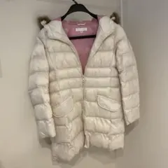 ユニクロ キッズ ダウンジャケット ホワイト 150