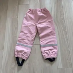 ピンク 防水 子ども用 スキーウェア