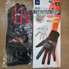 【ほぼ新品】ミズノ　ゴルフグローブ　両手　Mサイズ