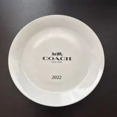 COACH 2022年クリスマス皿 ノベルティ　ホワイトお皿のサムネイル