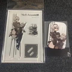 NieR 15th 消セナイ記録 アクリルブロック ニーアオートマタ 2B - メルカリ