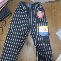 Cookman シェフパンツ　ストライプ　Sサイズ
