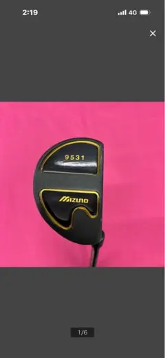 名器 Mizuno Pro 9001 パター 35インチ 465g ミズノプロ - メルカリ