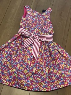POLO RALPH LAUREN 花柄ワンピース 4/4T