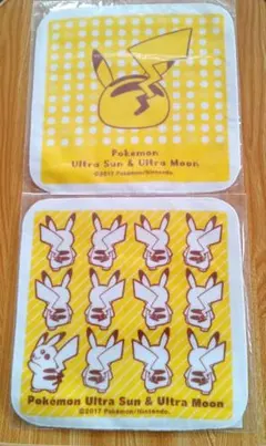 ポケモン　ピカチュウミニタオル