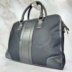 COACH ボンベ ナイロン レザー ブリーフケース ディレクターズ