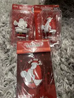 Disney クリスマスオーナメントくじ 2025＆2024 3個セット