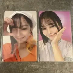 UN1CON 荒牧深愛 トレカ2枚セット　日プ女子 Popcorn 練習着