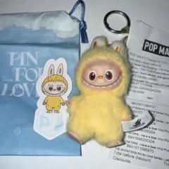 POPMART ラブブ イニシャル キーホルダー P