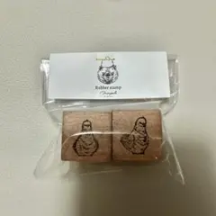 monpoche モンポッシュ　はんこ　スタンプ　紙博　新品未使用　2個セット