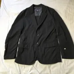 【難有】コムデギャルソン オム《縮絨》（パッカリンク加工）ウールジャケット １