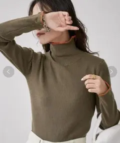 リブニット ニット