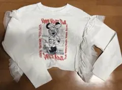 ディズニー　ロングTシャツ　クロップド丈　ミニーのサムネイル