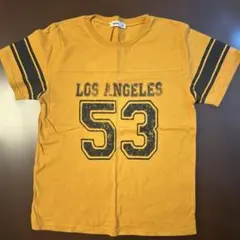 MPS LOS ANGELES 53 プリントTシャツ イエロー 140のサムネイル