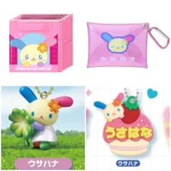 ウサハナ キーホルダー 2つセット 2003年 平成レトロ サンリオ - メルカリ