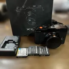 （動作確認済）FUJIFILM X10 デジタルカメラ フラッシュ 充電器セット 動作確認済）FUJIFILM X10 デジタルカメラ フラッシュ 充電器セット