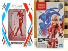 ダリフラ S.H.Figuarts＋ゼロツー1番くじA賞フィギュア ２点セット