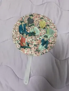 BTS  ミニうちわ  (おまけ付き)