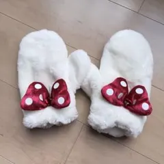 ディズニー　手袋　ミトン　ミニー