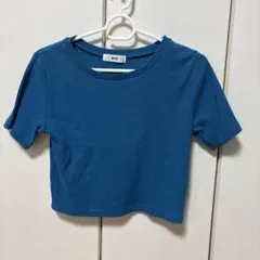 WEGO クルーネックTシャツ ブルー Sのサムネイル