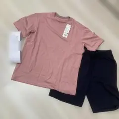 【新品未使用】UNIQLO エアリズムコットンセット Ｓピンク＆紺