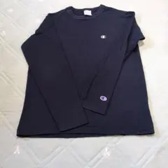 Champion 長袖Tシャツ ネイビー Sサイズのサムネイル