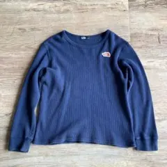 THE NORTH FACE キッズ ワッフル ロンT ネイビー 130cm