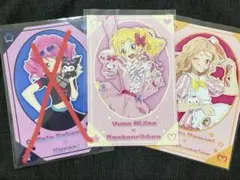 アイカツスターズ サンリオ 虹野ゆめ 桜庭ローラ 香澄真昼 特典 ポストカード