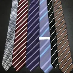 ST009 まとめ売り シンプルネクタイ 12本セット