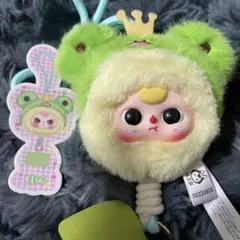 最終価格【babythree】スマホぬいぐるみストラップ・カエル