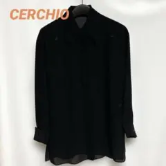 CERCHIO/セルッチオ シースルーシャツ ブラウス