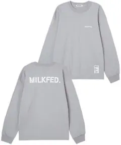 MILKFED. BASIC STENCIL WIDE L/S TEE
