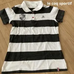 １８５　le coq sportif ボーダー 半袖 ポロシャツのサムネイル