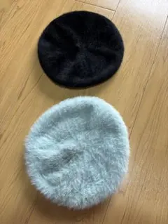 ベレー帽2点セット