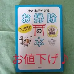お値下げ♪神さまがやどるお掃除の本 !!汚い部屋がみるみる片づく!