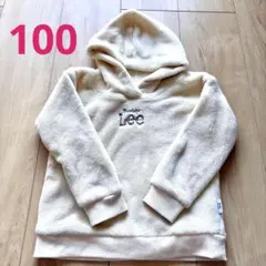 Buddy Lee キッズパーカー 100 白 ボア あったか シンプル