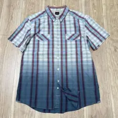 ◆Paul Smith ポールスミス JEANS 半袖シャツ L R-6036
