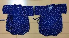甚平 ロンパース 70cm 80cm セット
