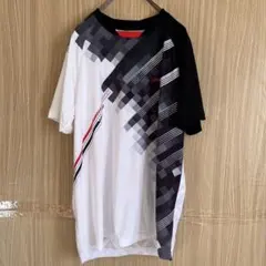 LI-NINGリーニン バドミントン ウェア 半袖 ブラック ホワイト