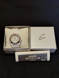 BABY-G ベビージー ホワイト CASIO カシオ 腕時計 アナデジ