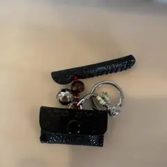 印傳屋のキーホルダー