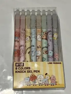 8色セット　ペン　BT21