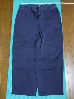 RRL Ralph Lauren チノパン ネイビー ボタンフライ　W34のサムネイル