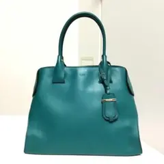 美品☆　トッズ　ケープ　トートバッグ　肩掛け　カーフレザー　マグネットフラップ