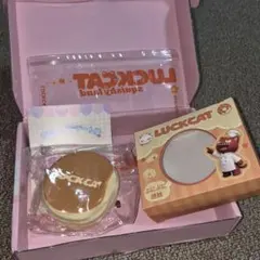 ラックキャット LUCKCAT 爆汁 シュフレ 水感 スクイーズ ピンク - メルカリ