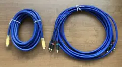 ELECOM AVケーブル 5m S端子 RCA端子 ２本セットのサムネイル