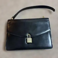 GUCCI ハンドバッグ ブラック パドロック