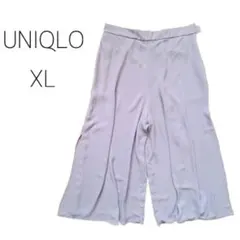 UNIQLO シフォンスリットスカートパンツ（丈標準49～51cm）