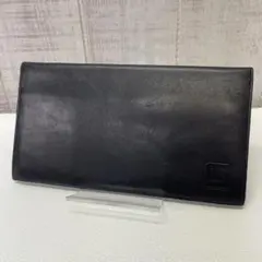 中*村様 dunhillブラックレザー長財布　札入れ
